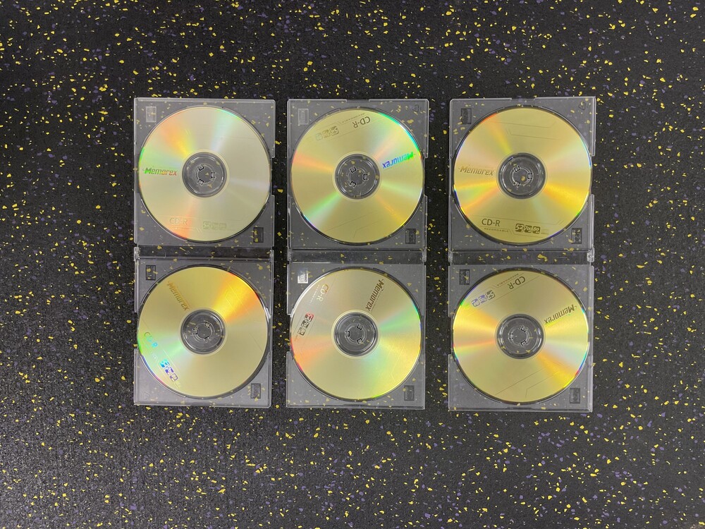 Memorex CD-R 52x 700 MB 80 Min 6 Pack Recordable Discs
